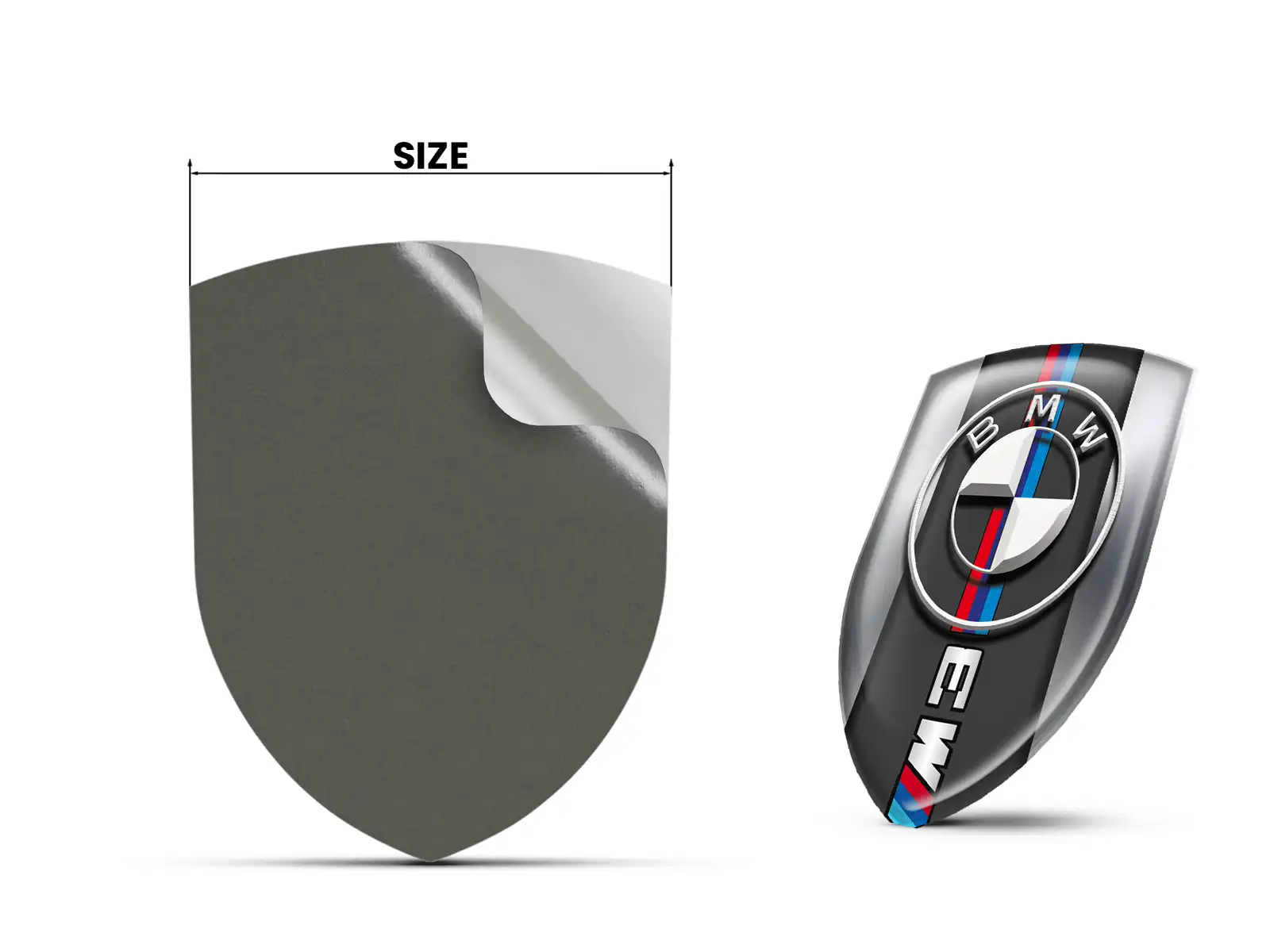 BMW Heckscheibenaufkleber Racing Edition Exklusiv Auto